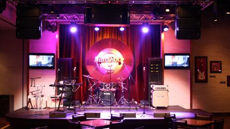 Hard Rock Cafe - Audiovisual, live sound and DJ, LED display, digital signage and stage lighting system - Hong Kong & Macau